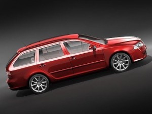 Skoda Octavia RS Combi 3D 模型