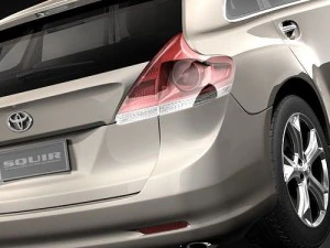Toyota Venza 2009 3D Model