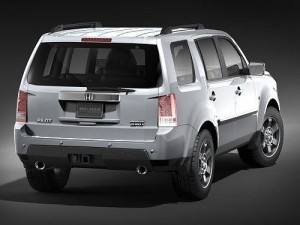 Honda Pilot 2009 3D 模型