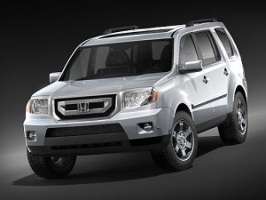 Honda Pilot 2009 3D 模型