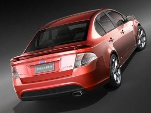 Falcon XR8 2008 3D Model