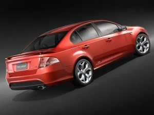 Falcon XR8 2008 3D Model