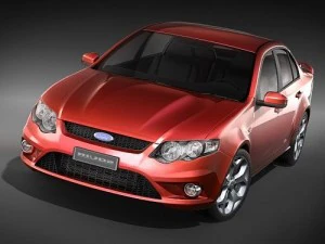 Falcon XR8 2008 3D Model