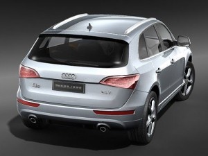 Audi Q5 2009 midpoly 3D Model