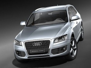 Audi Q5 2009 midpoly 3D Model