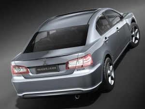Mitsubishi Galant 2009 Modello 3D