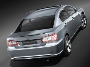 Mitsubishi Galant 2009 3D Model