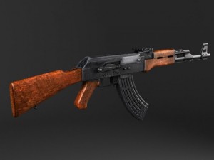AK47 Kalashnikov Model 3D