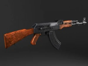 AK47 Kalaşnikof 3D Model