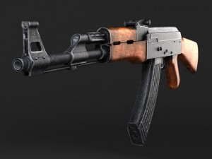 AK47 Kalashnikov Model 3D