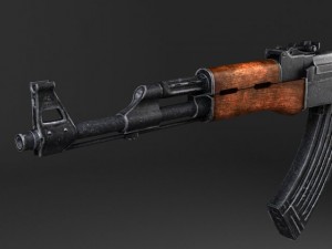 AK47 Kalashnikov Model 3D