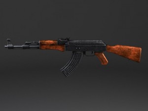 AK47 Kalashnikov Model 3D