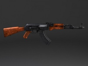 AK47 Kalashnikov Model 3D