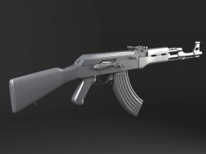 AK47 Kalaşnikof 3D Model