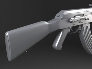 AK47 Kalashnikov Model 3D