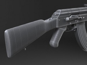AK47 Kalashnikov Model 3D