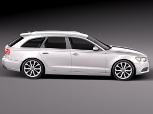 Audi A6 Avant USA 2012-2015 Model 3D
