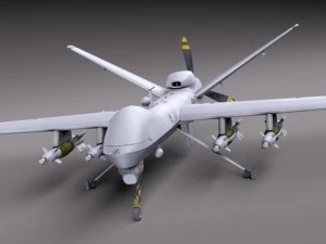 Reaper MQ9 US Drone Predator 3D Model