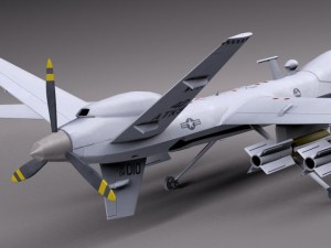 Reaper MQ9 US Drone Predator 3D मॉडल