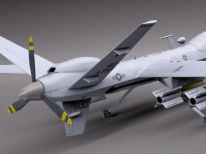 Reaper MQ9 US Drone Predator 3D Model