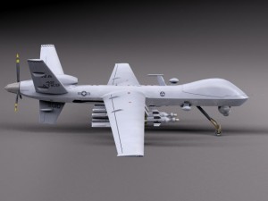 Reaper MQ9 US Drone Predator 3D मॉडल