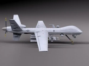 Reaper MQ9 US Drone Predator 3D Model
