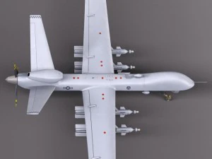 Reaper MQ9 US Drone Predator 3D Model