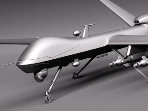 Reaper MQ9 US Drone Predator 3D Model