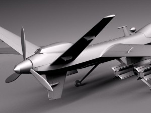 Reaper MQ9 US Drone Predator 3D मॉडल
