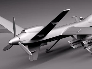 Reaper MQ9 US Drone Predator 3D Model