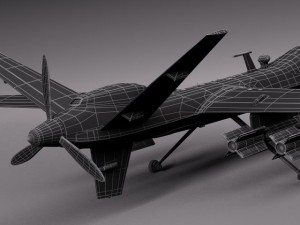 Reaper MQ9 US Drone Predator 3D मॉडल