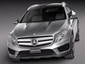 Mercedes-Benz GLA AMG 2014 Modèle 3D