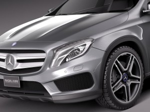 Mercedes-Benz GLA AMG 2014 Modèle 3D
