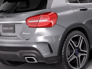 Mercedes-Benz GLA AMG 2014 Modèle 3D