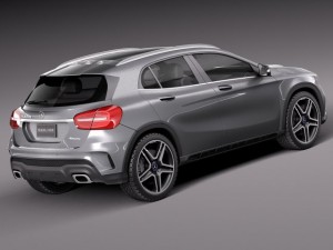 Mercedes-Benz GLA AMG 2014 Modèle 3D