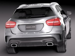 Mercedes-Benz GLA AMG 2014 Modèle 3D