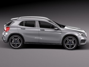 Mercedes-Benz GLA AMG 2014 Modèle 3D
