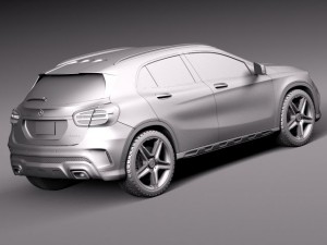 Mercedes-Benz GLA AMG 2014 Modèle 3D