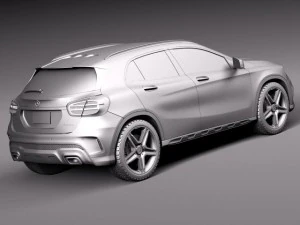 Mercedes-Benz GLA AMG 2014 3D Model