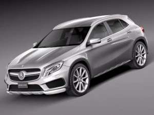 Mercedes-Benz GLA 45 AMG 2014 3D Model