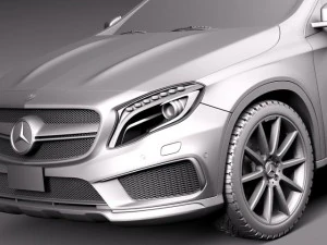Mercedes-Benz GLA 45AMG 2014 3D Model