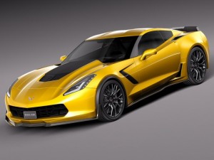 Chevrolet Corvette C7 Z06 2014 Modelo 3D