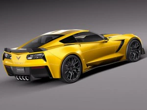 Chevrolet Corvette C7 Z06 2014 3D Model