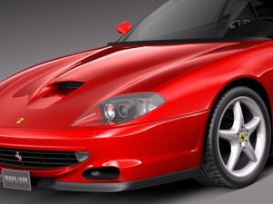 Ferrari 550 Maranello 1996-2002 3D Model