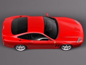 Ferrari 550 Maranello 1996-2002 3D Model