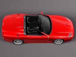 Ferrari 550 Barchetta 2000-2002 3D Model