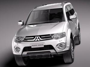 Mitsubishi Pajero Dakar 2014 Modelo 3D