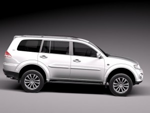 Mitsubishi Pajero Dakar 2014 Modelo 3D