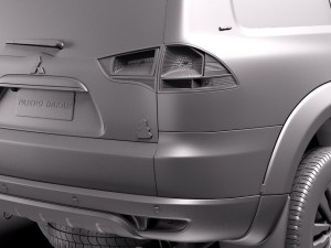 Mitsubishi Pajero Dakar 2014 Modelo 3D