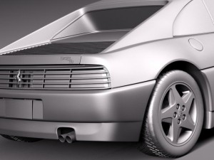 Ferrari 348 TB 1989-1995 3D Model